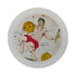 Zodiac Aquarius White 16" Round Pebble Placemats, Set of 4 - nicolettemayer.com
