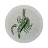 Zodiac Scorpio White 16" Round Pebble Placemats, Set of 4 - nicolettemayer.com

