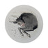 Zodiac Taurus White 16" Round Pebble Placemats, Set of 4 - nicolettemayer.com
