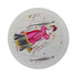 Zodiac Virgo White 16" Round Pebble Placemats, Set of 4 - nicolettemayer.com
