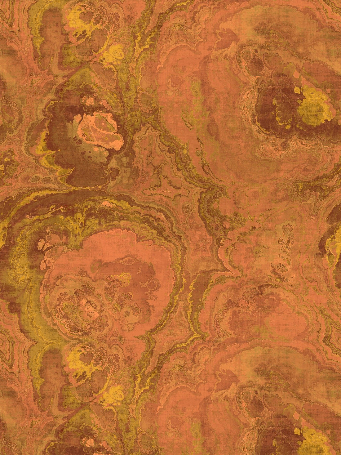 Agate Amber Wallpaper, Per Yard - nicolettemayer.com