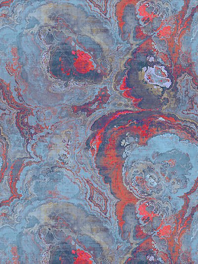 Agate Lava Fabric - nicolettemayer.com