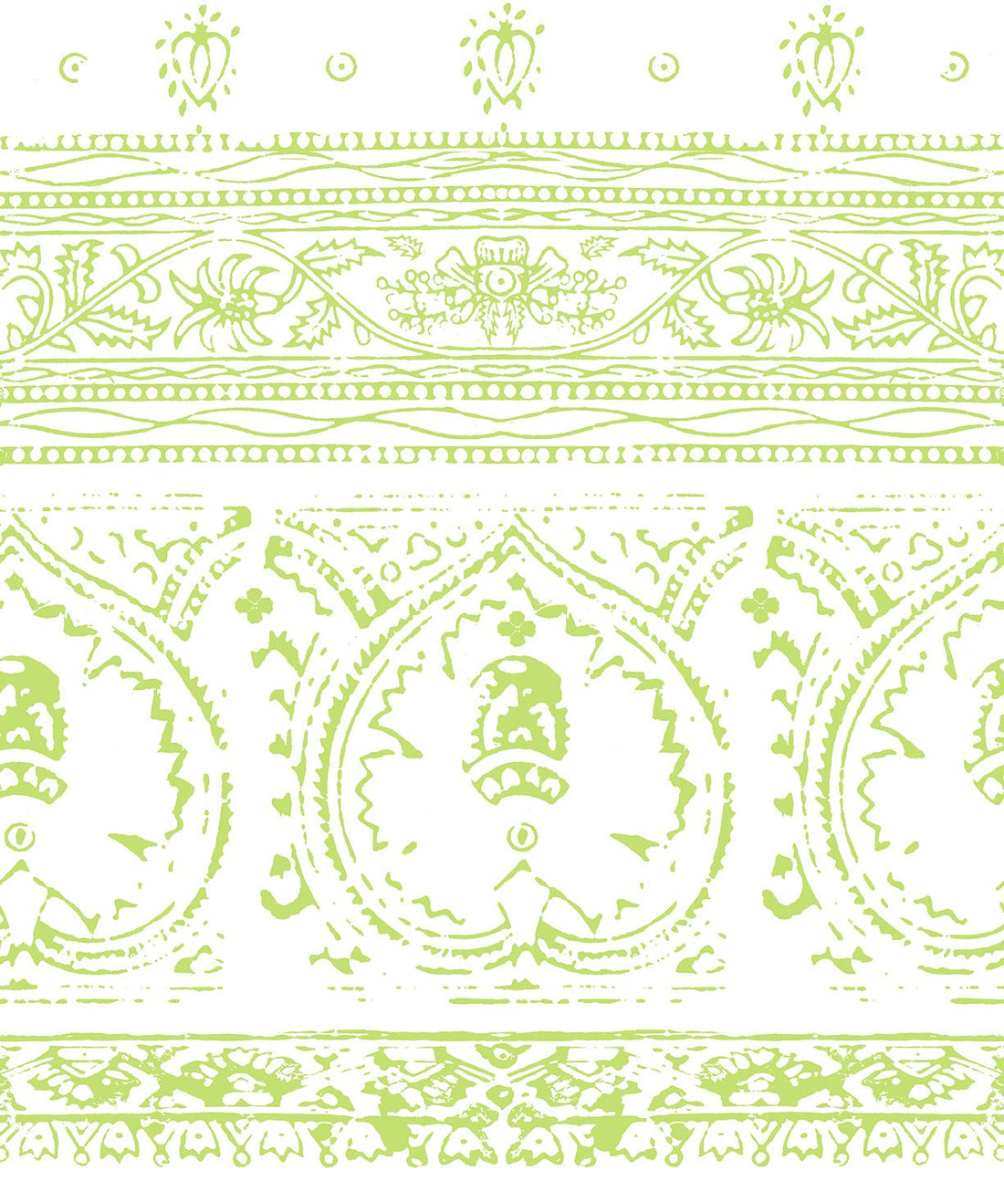 Agra Fresh Peel and Stick Wallpaper, Double Roll, 34" x 288", 48 sq ft - nicolettemayer.com