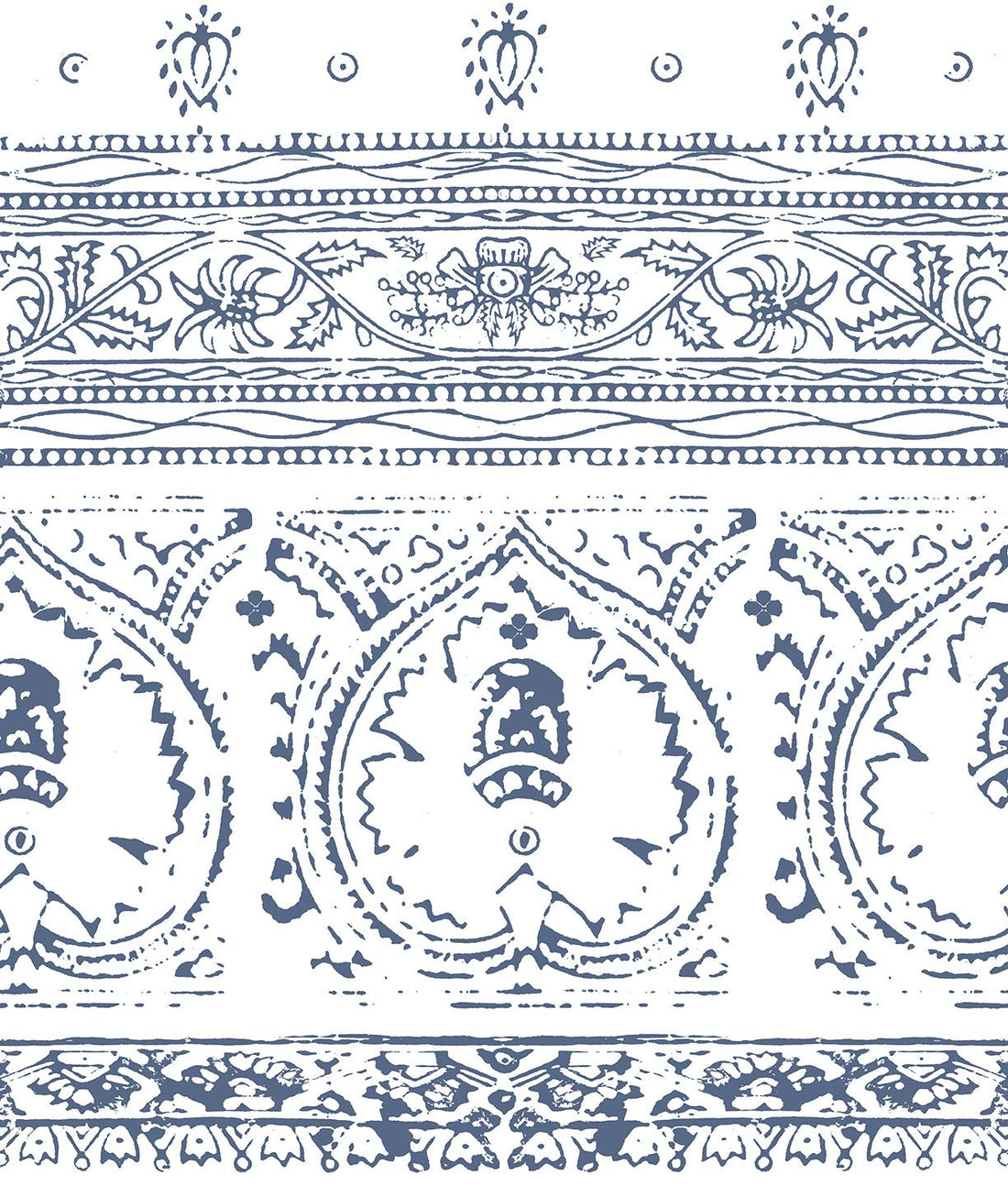 Agra Indy Peel and Stick Wallpaper, Double Roll, 34" x 288", 48 sq ft - nicolettemayer.com