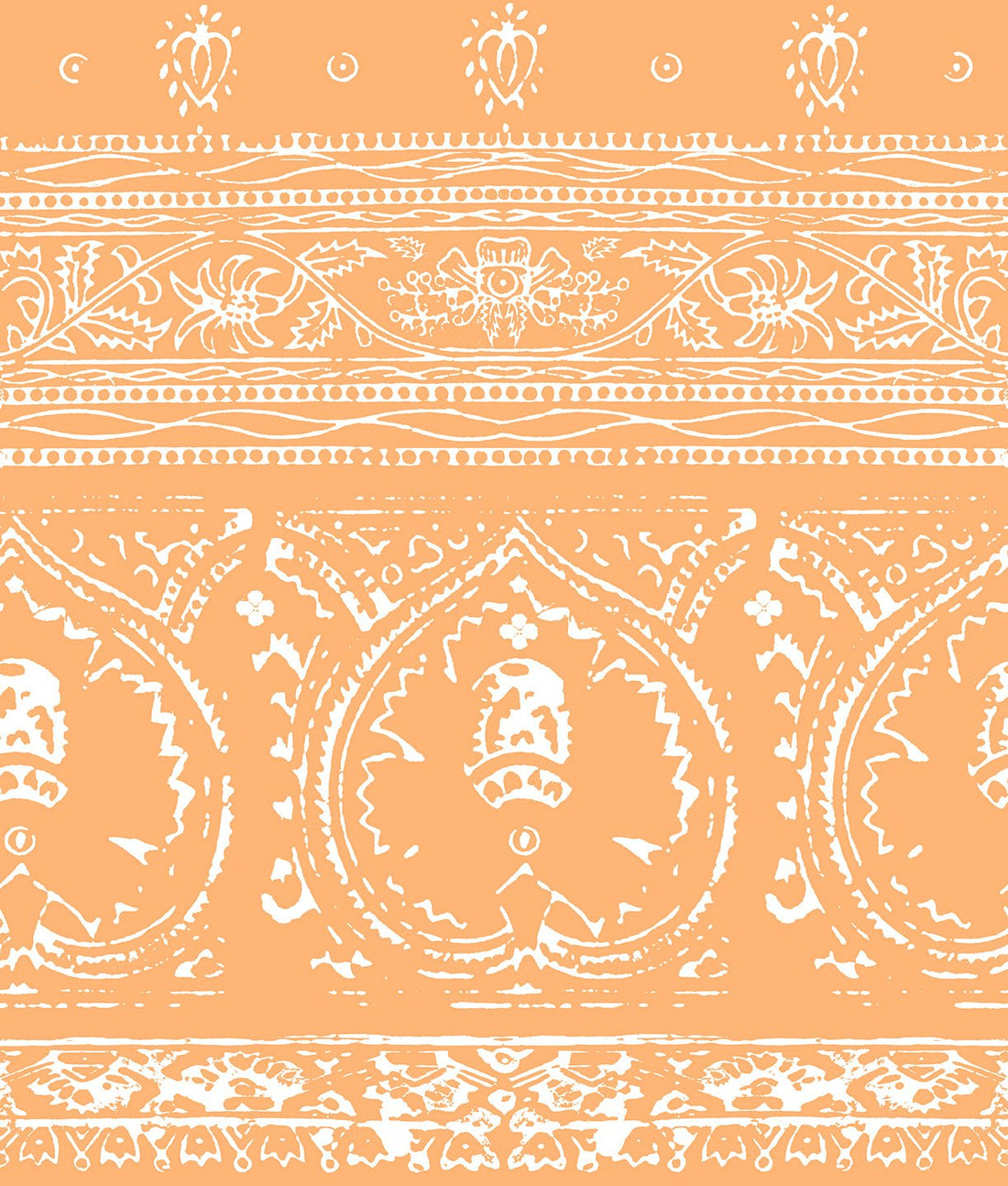 Agra Reverse Citrus Peel and Stick Wallpaper, Double Roll, 34" x 288", 48 sq ft - nicolettemayer.com