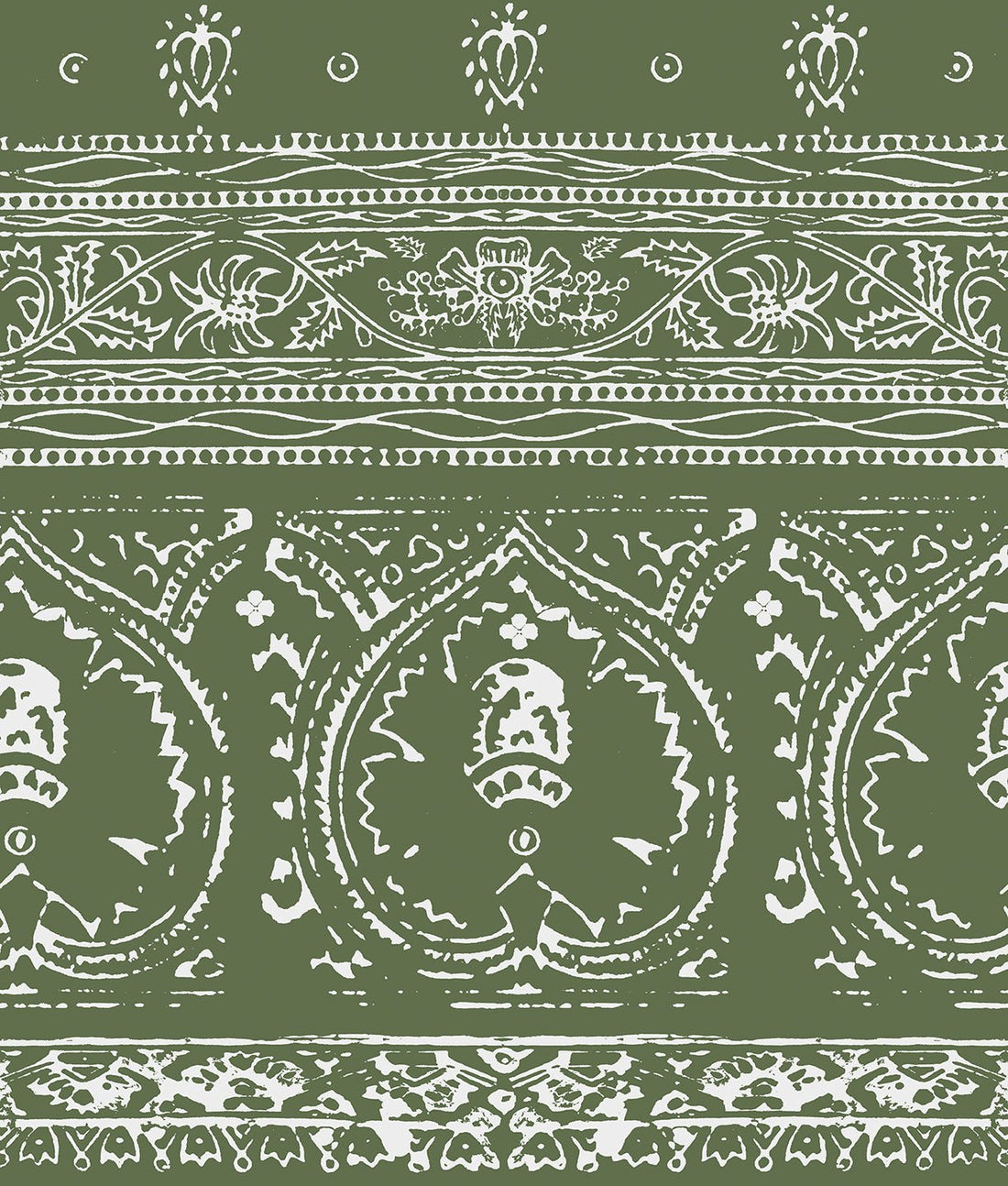 Agra Reverse Forest Peel and Stick Wallpaper, Double Roll, 34" x 288", 48 sq ft - nicolettemayer.com