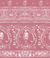 Agra Reverse Raspberry Peel and Stick Wallpaper, Double Roll, 34" x 288", 48 sq ft - nicolettemayer.com