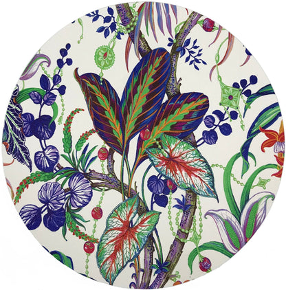 Amazonia Classic 16&quot; Round Pebble Placemats, Set Of 4 - nicolettemayer.com