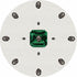 Asscher White 16" Round Pebble Placemat Set of 4 - nicolettemayer.com
