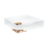 Beagle Dog Acrylic Candy Catchall Dish, large dish at an angle, by Nicolette Mayer
