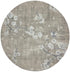 Blossom Fantasia French Gray 16 Round Pebble Placemats, Set Of 4 - nicolettemayer.com
