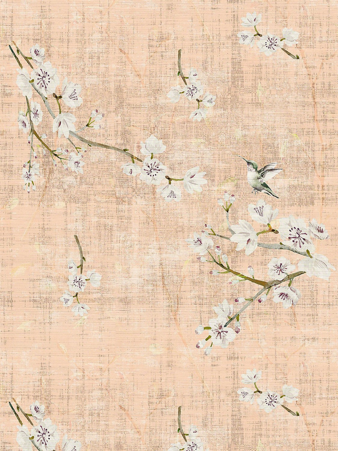 Blossom Fantasia Romance Wallpaper, Per Yard - nicolettemayer.com