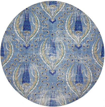 Byzantine Jewel Classic 16 Round Pebble Placemats, Set Of 4 - nicolettemayer.com