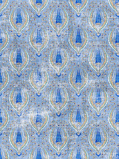 Byzantine Jewel Classic Wallpaper, Per Yard - nicolettemayer.com