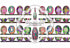 Ceramic Menagerie Paper Placemat Pad, One Set Of 24 - nicolettemayer.com