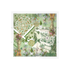 Chateau Garden Acrylic Decorative Tray, overhead, by Nicolette Mayer