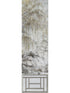 Crested Crane Silver Gold Wallpaper Panel 2 - nicolettemayer.com