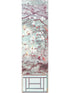 Crested Crane Turquoise Red Wallpaper Panel 6 - nicolettemayer.com