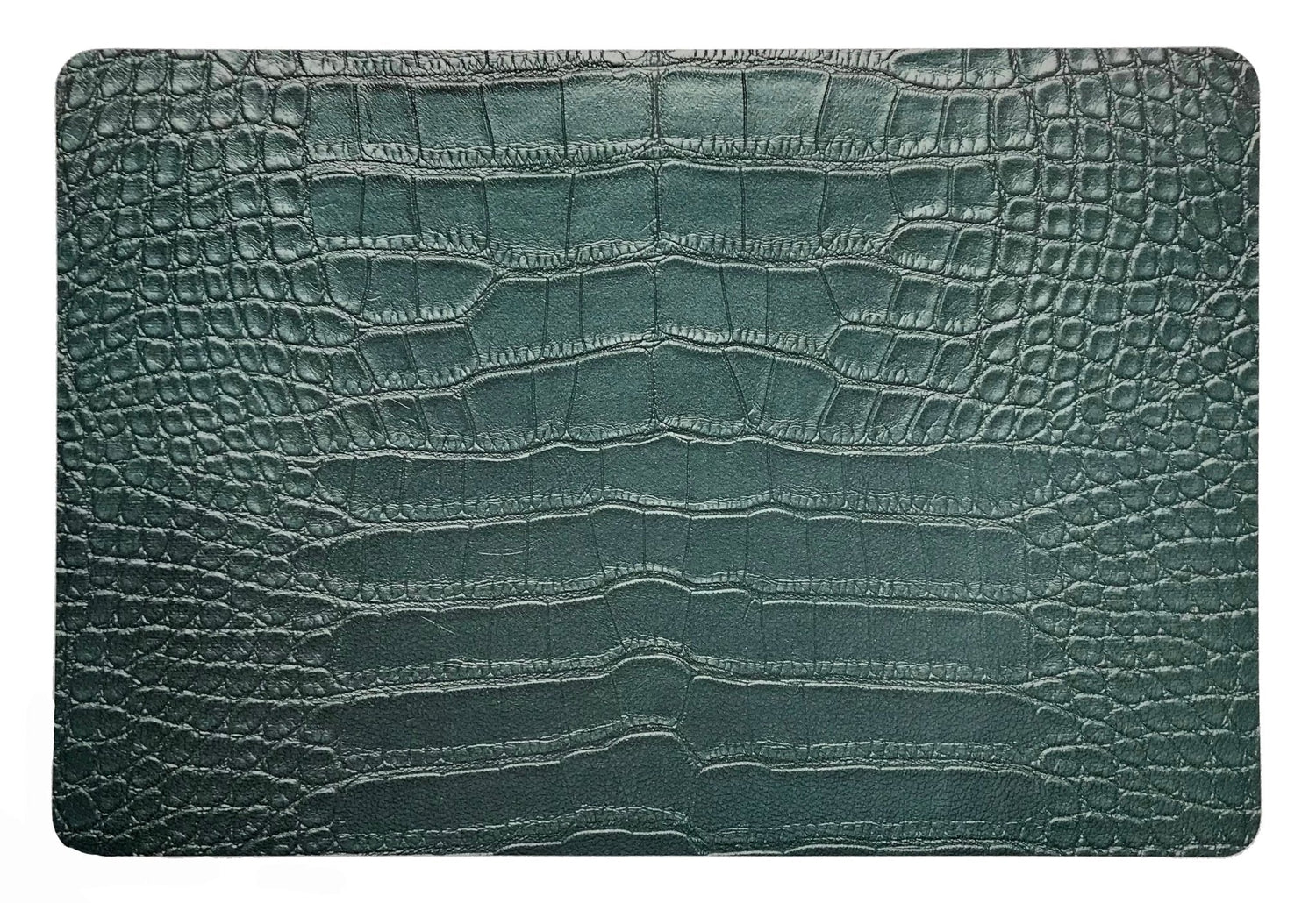 Crocodile Patina 17.5 Rectangle Pebble Placemats, Set Of 4 - nicolettemayer.com