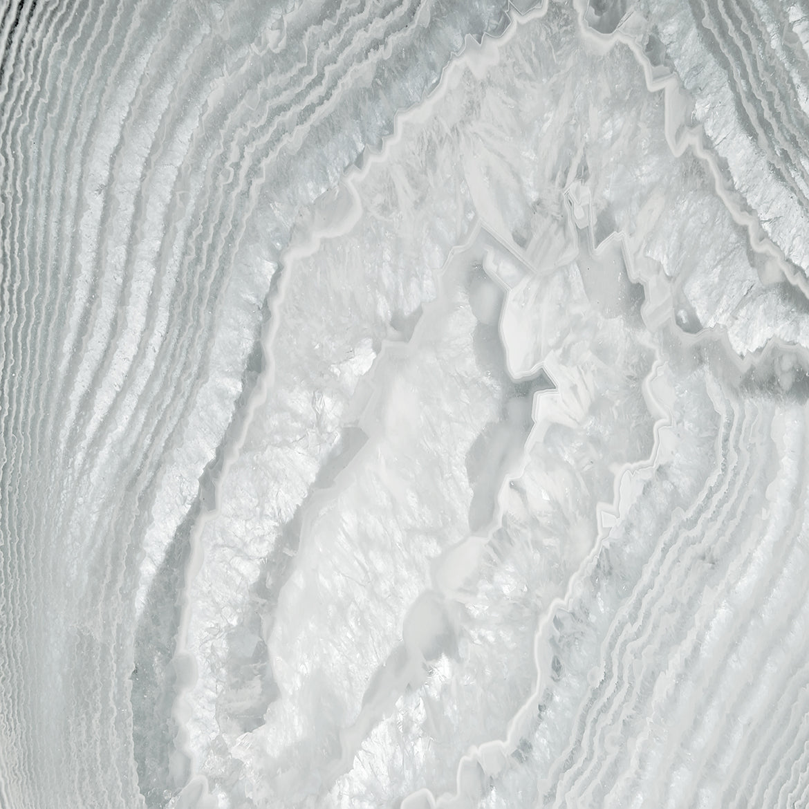 Crystal White Acrylic Decorative Tray, 12 x 12 in., 15 x 15 in., 18 x 18 in. by Nicolette Mayer