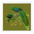 Family Pheasants Olive 18X18 Acrylic Tray - nicolettemayer.com