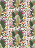 Fantasy Tropical White Wallpaper, Per Yard - nicolettemayer.com