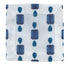 Gem Sapphires White 6X6 Hemstich Cocktail - nicolettemayer.com