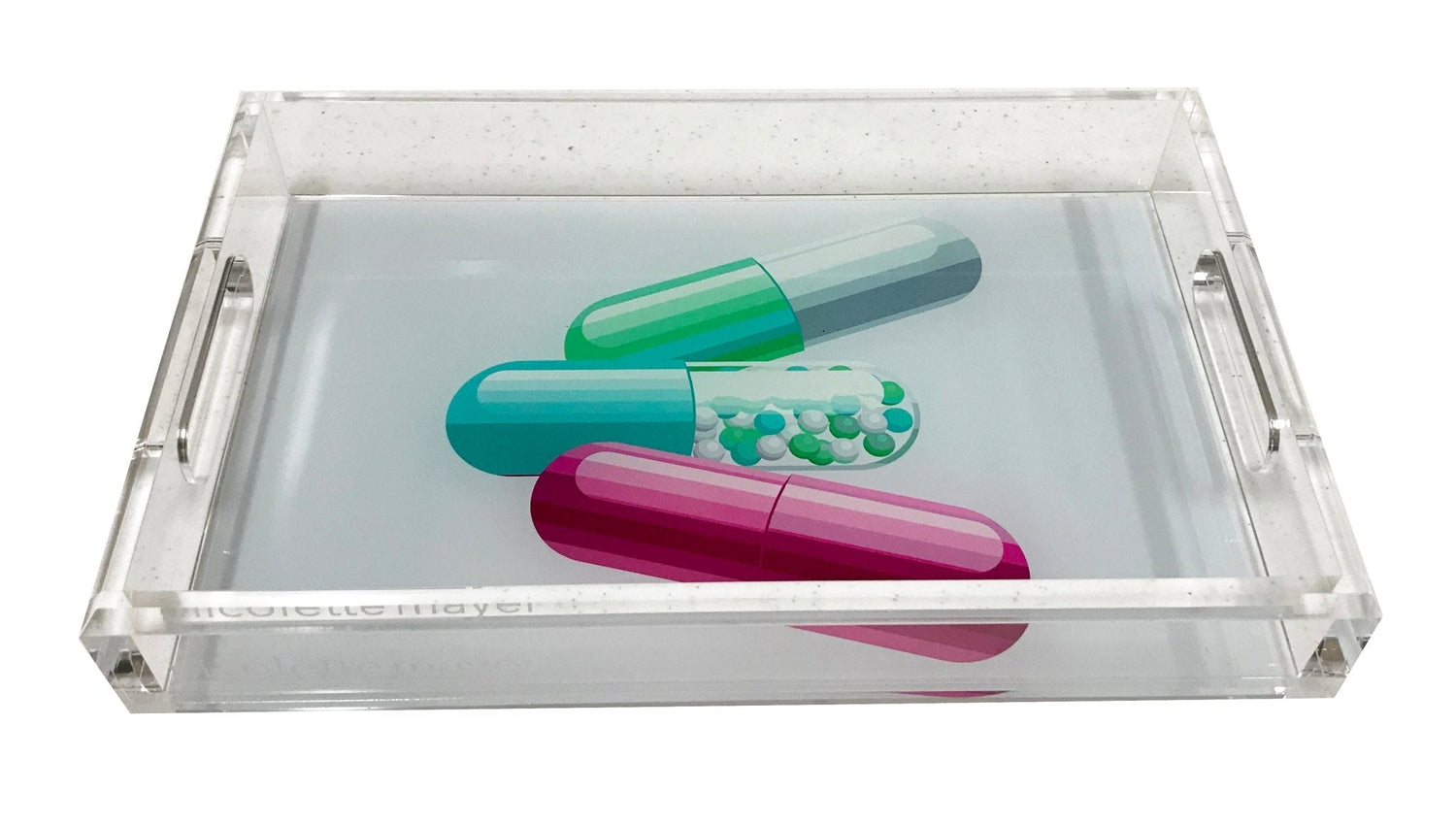 Get Millions Of Followers Acrylic Vanity Tray 12.25X7.75 - nicolettemayer.com