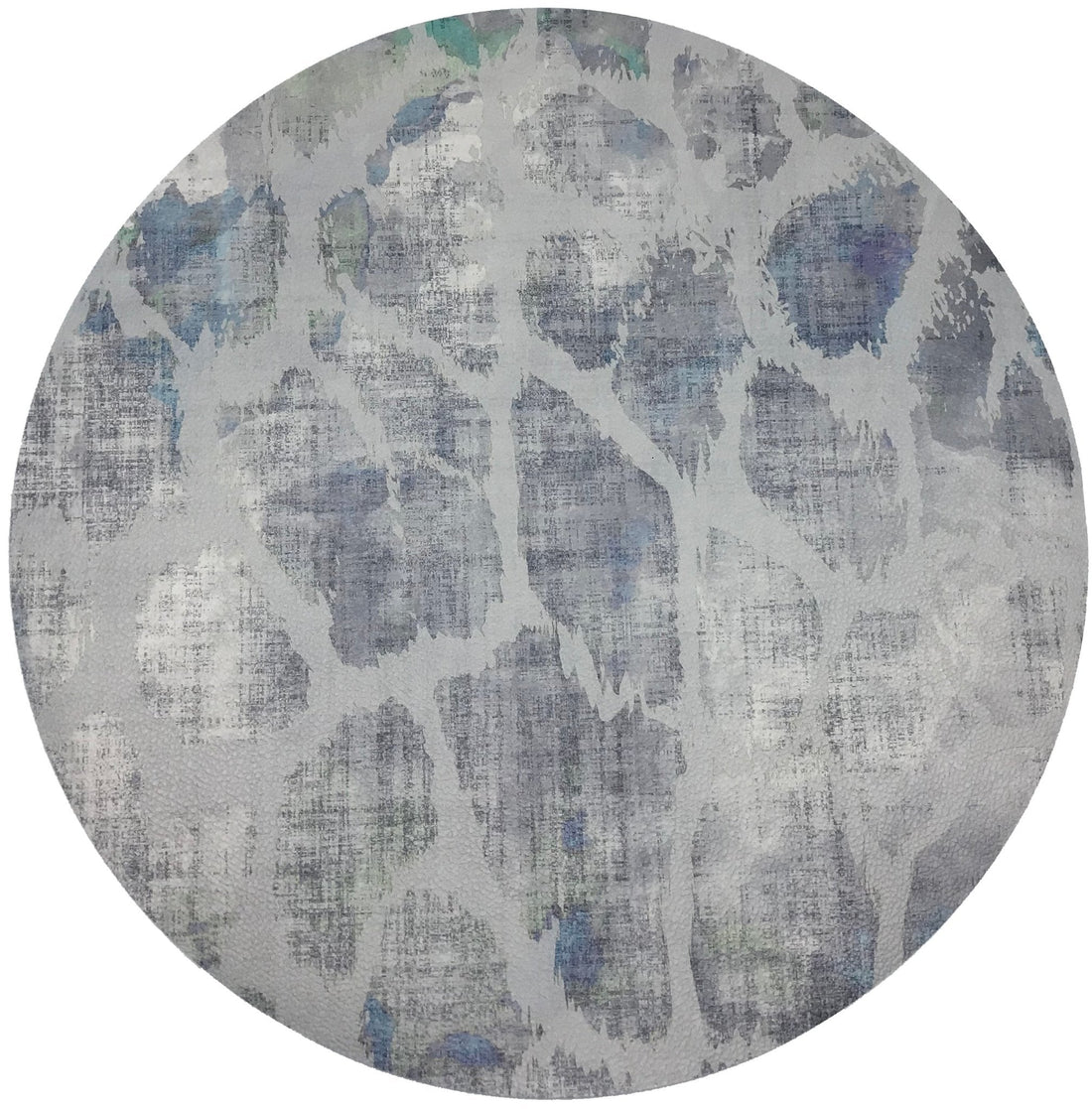 Giraffe Opulence 16 Round Pebble Placemat, Set Of 4 - nicolettemayer.com