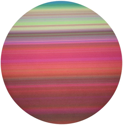 Gradient Reds 16&quot; Round Pebble Placemats, Set Of 4 - nicolettemayer.com