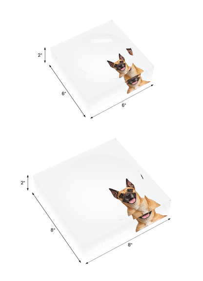Great Dane Dog Acrylic Candy Catchall Dish, both sizes, by Nicolette Mayer