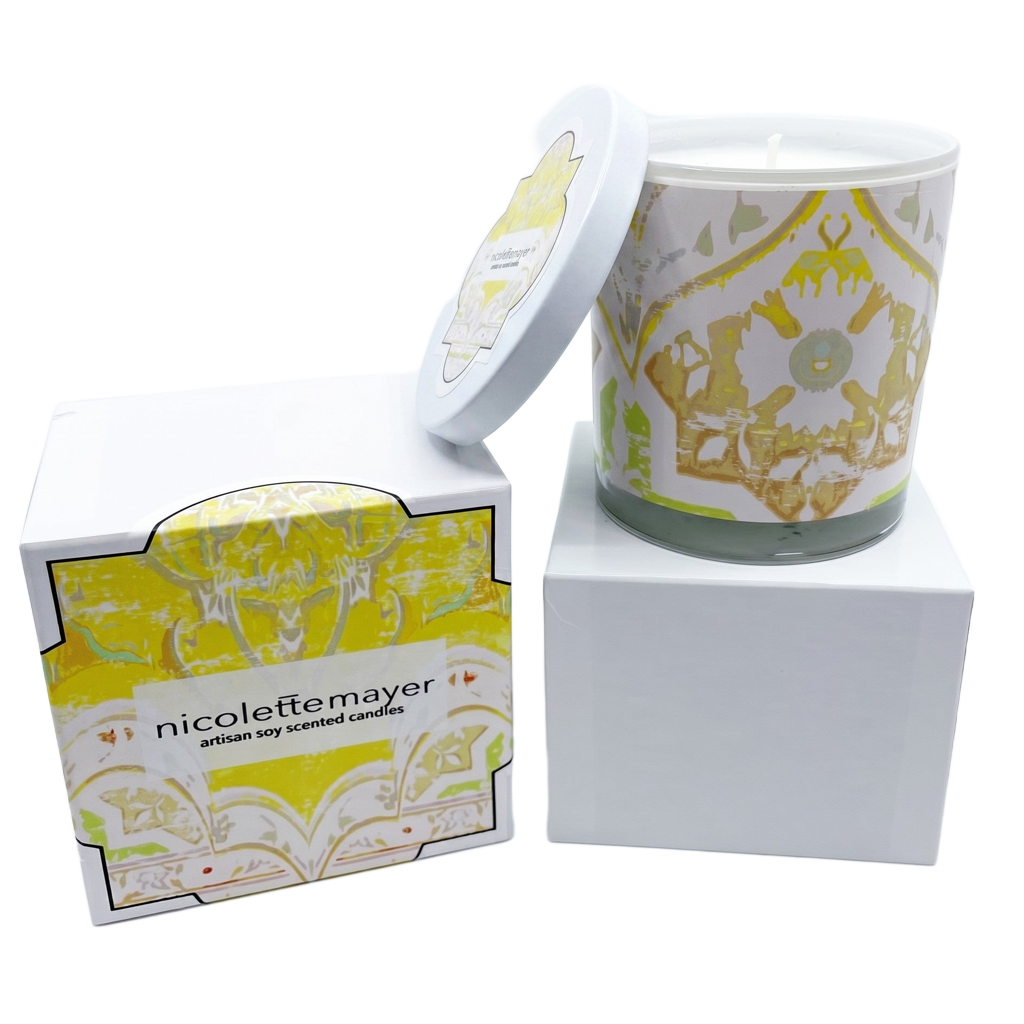Jaipur Yellow Candle
