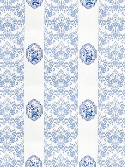 Imperial White Non-Woven Wallpaper - nicolettemayer.com