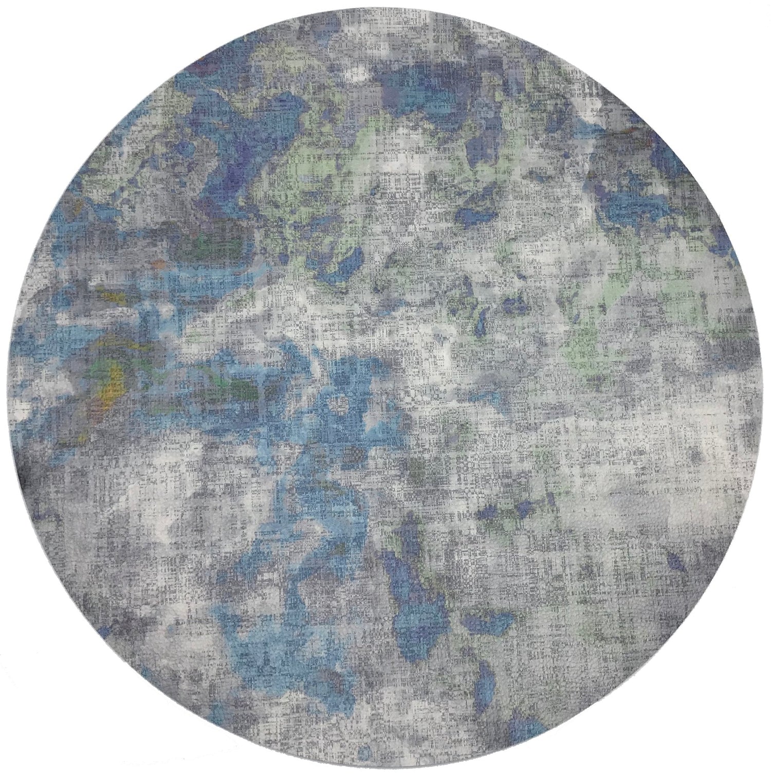 IMPRESSIONISM OPULENCE 16&quot; ROUND PEBBLE PLACEMATS, SET OF 4 - nicolettemayer.com