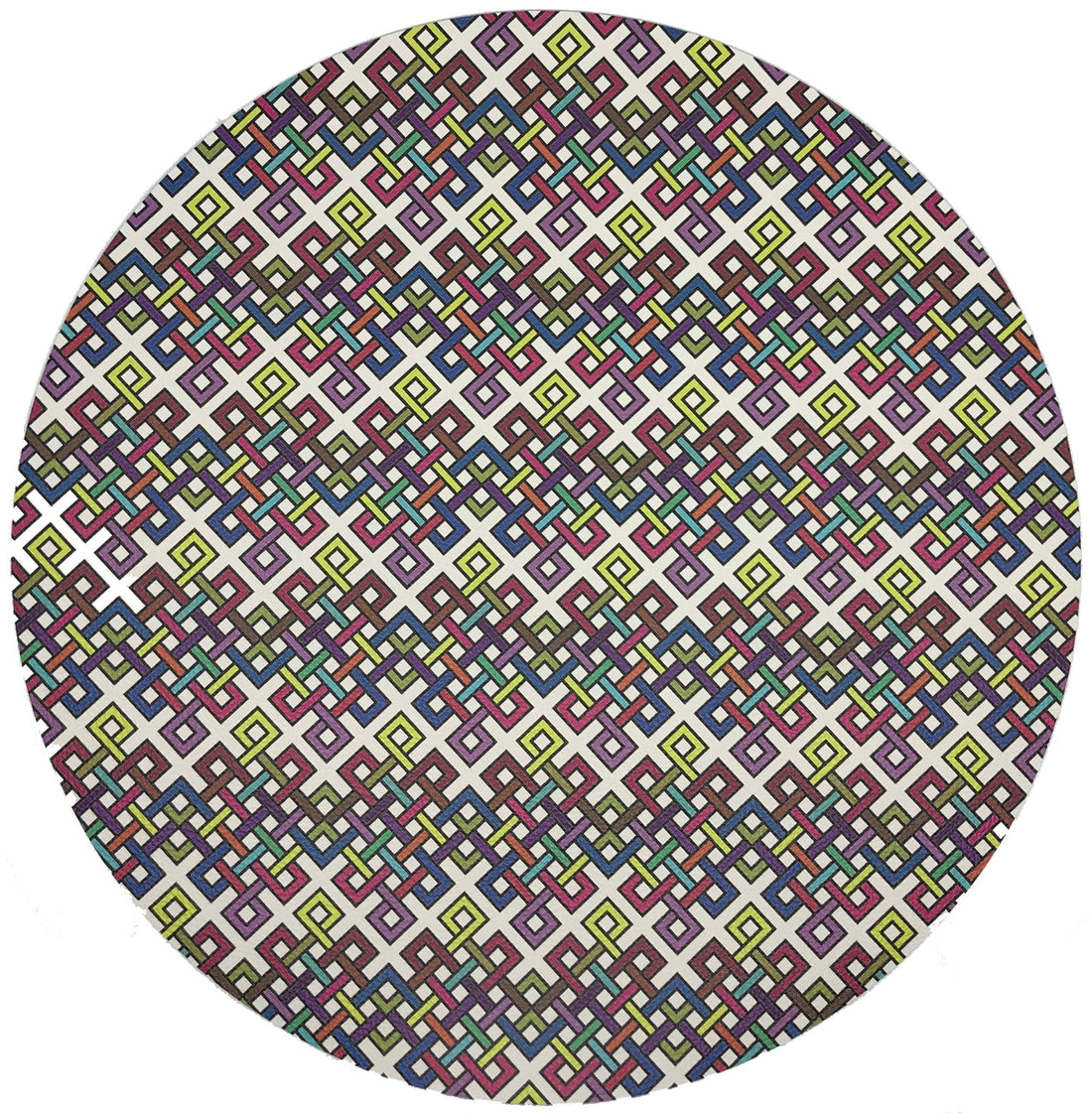 INFINITY KNOT ORIGINAL 16 ROUND PEBBLE PLACEMAT, SET OF 4 - nicolettemayer.com