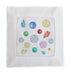 JEWELS WHITE 6X6 Cotton Sateen Cocktail Napkins, SET OF 4 - nicolettemayer.com