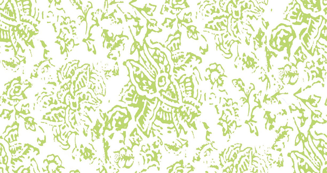 Kerala Fresh Peel and Stick Wallpaper, Double Roll, 34" x 288", 48 sq ft - nicolettemayer.com