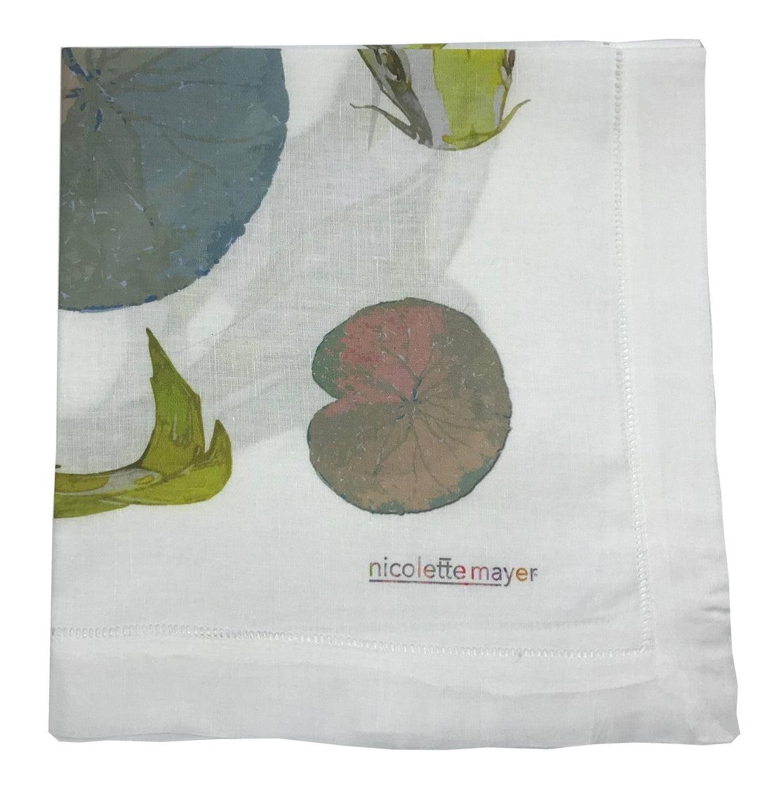 KOI CORAL 22&quot;X22&quot; HEMSTITCH DINNER NAPKIN, SET OF 4 - nicolettemayer.com