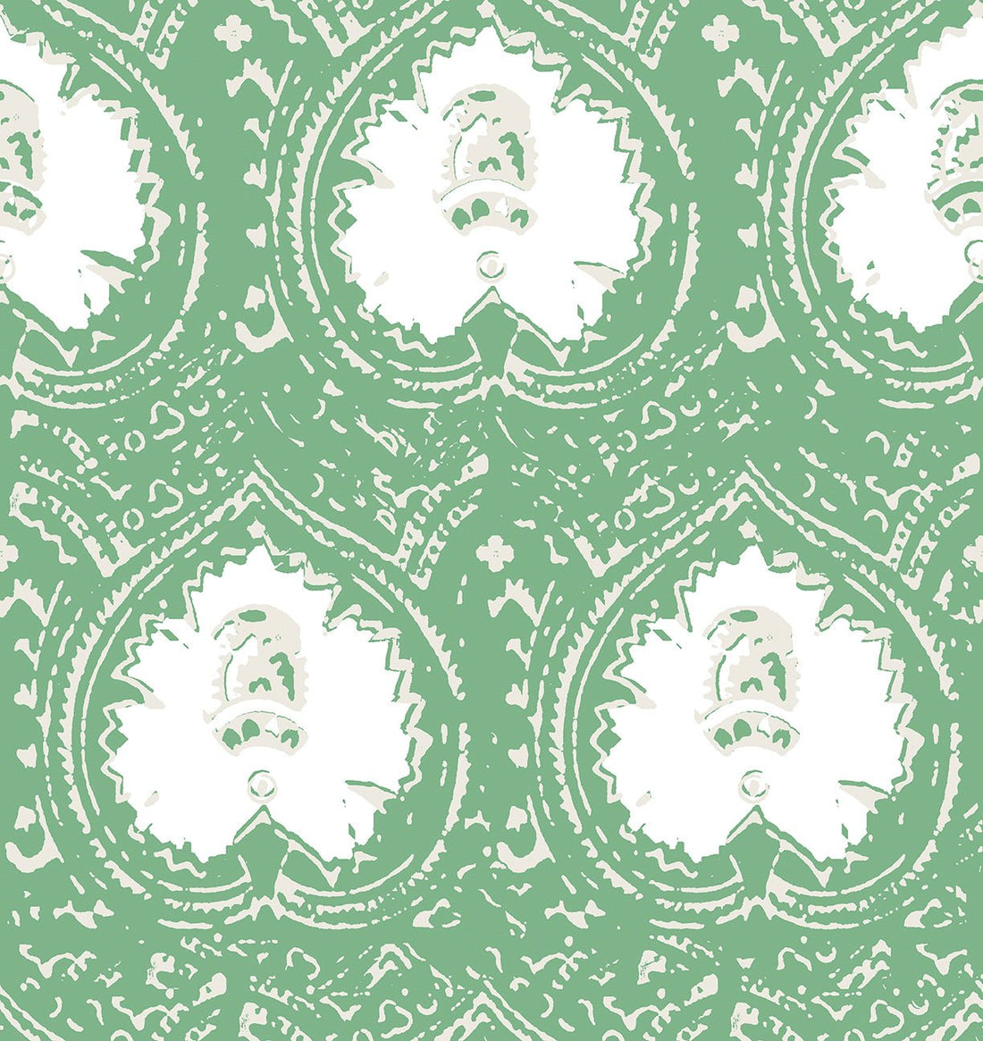 Lantern Jade Peel and Stick Wallpaper, Double Roll, 34&quot; x 288&quot;, 48 sq ft - nicolettemayer.com