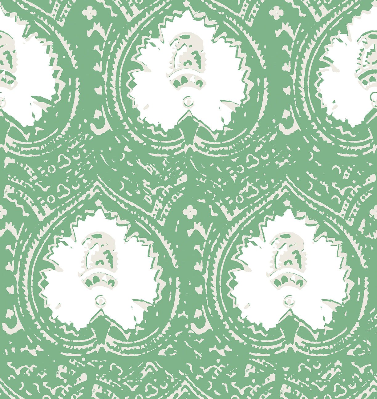 Lantern Jade Peel and Stick Wallpaper, Double Roll, 34&quot; x 288&quot;, 48 sq ft - nicolettemayer.com