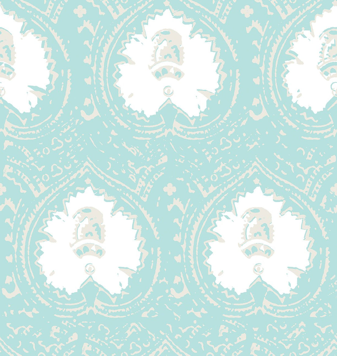 Lantern Rave Peel and Stick Wallpaper, Double Roll, 34&quot; x 288&quot;, 48 sq ft - nicolettemayer.com