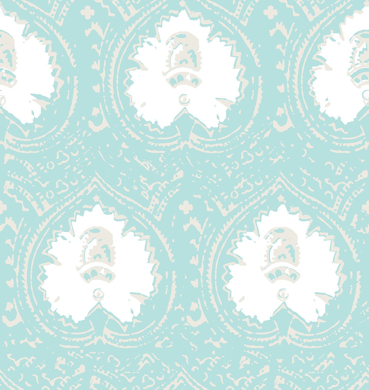 Lantern Rave Peel and Stick Wallpaper, Double Roll, 34&quot; x 288&quot;, 48 sq ft - nicolettemayer.com