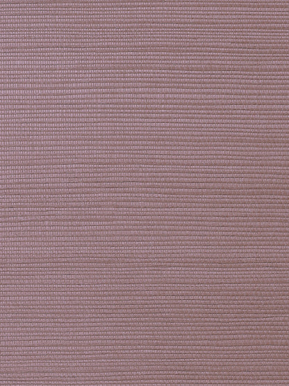 Metallica Dusty Violet Grasscloth Solid Wallpaper - nicolettemayer.com