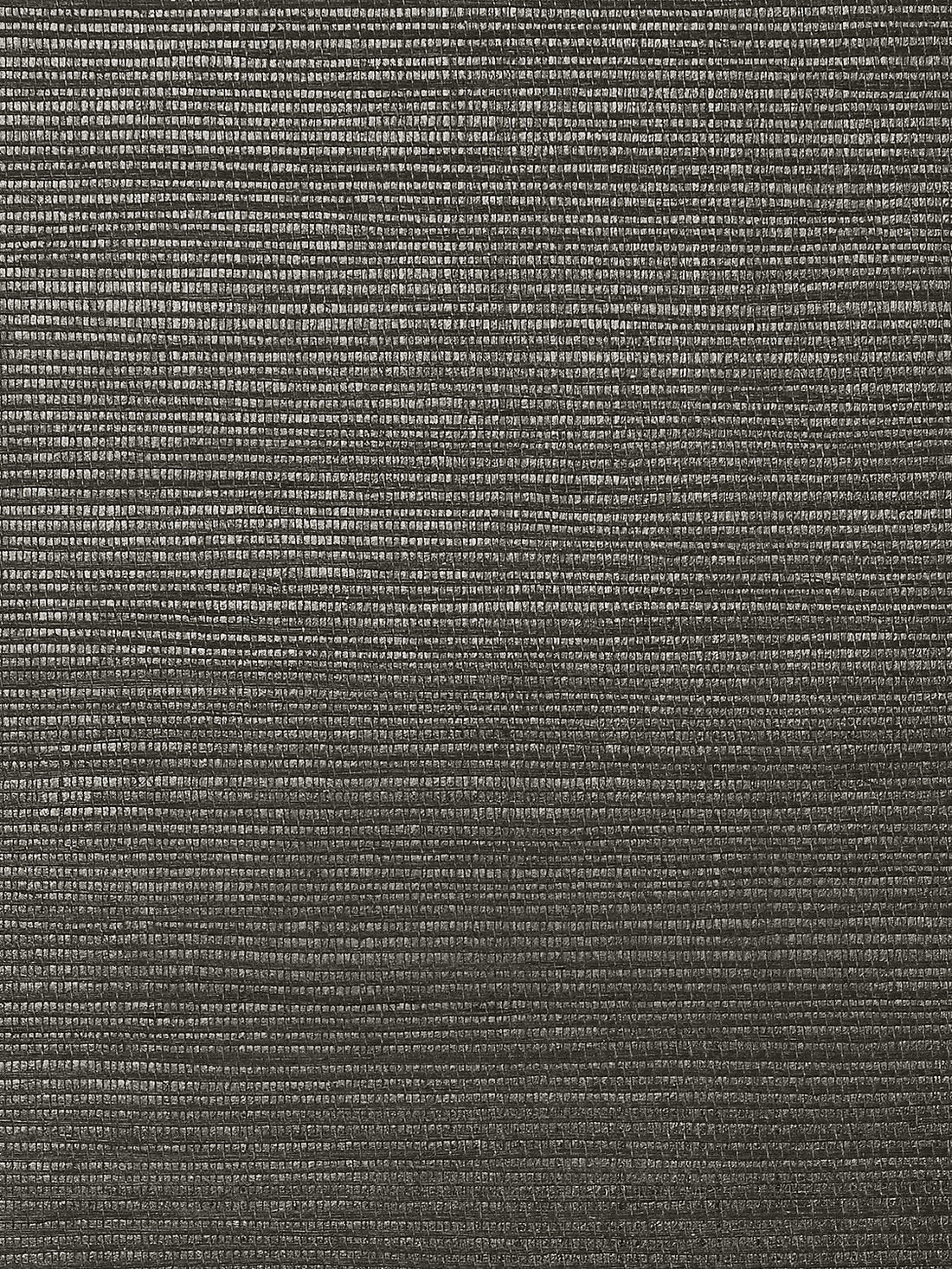 Metallica Grasscloth Midnight Gray Black, Per Yard - nicolettemayer.com