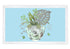 Monkey Jungle Bedford Powder Blue Large 22.5X14.5" Acrylic Tray - nicolettemayer.com