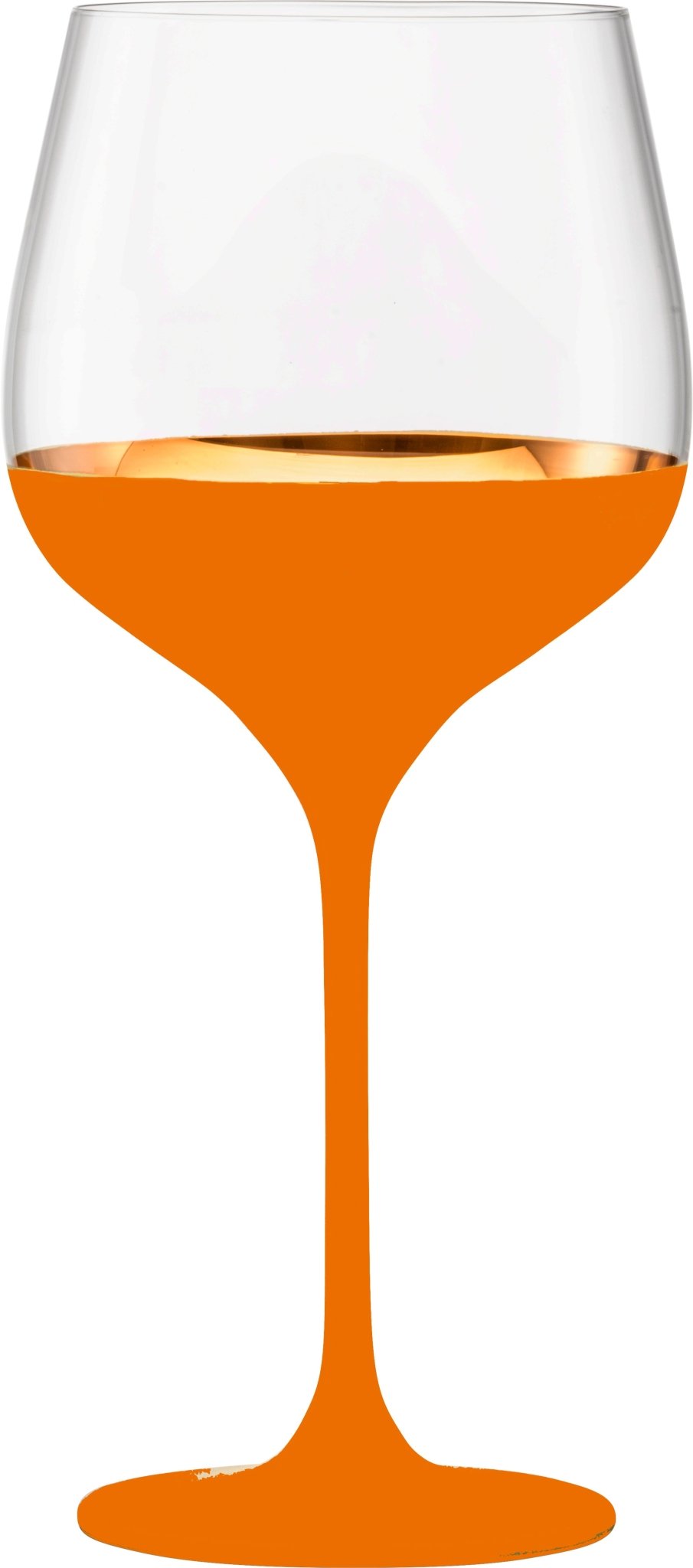 ORO24k Largest Grand Burgundy 24k Gold Wine Glass, Set of 1 - nicolettemayer.com