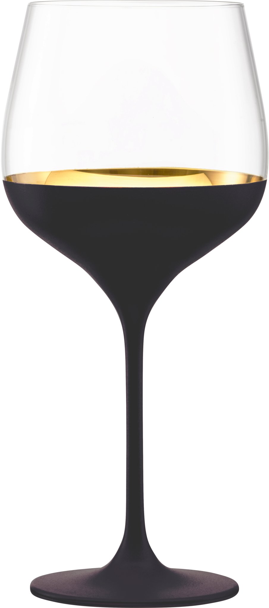 ORO24k Largest Grand Burgundy 24k Gold Wine Glass, Set of 1 - nicolettemayer.com