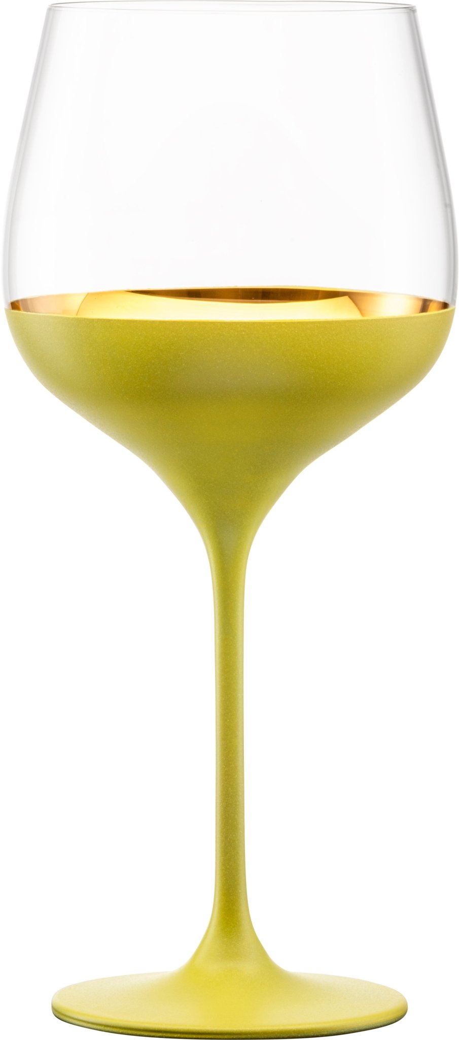 ORO24k Largest Grand Burgundy 24k Gold Wine Glass, Set of 1 - nicolettemayer.com