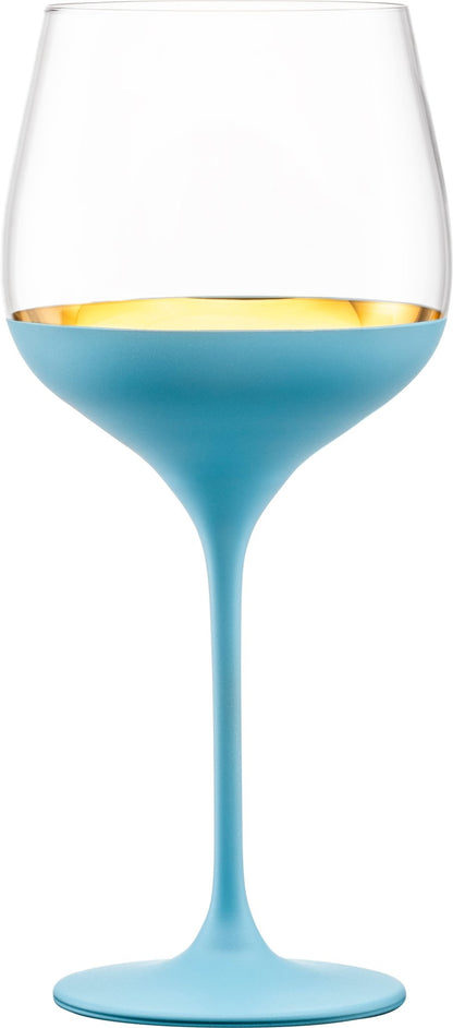ORO24k Largest Grand Burgundy 24k Gold Wine Glass, Set of 1 - nicolettemayer.com