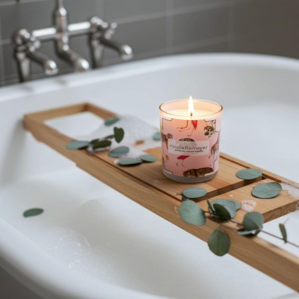 Exotix Flamingo Candle